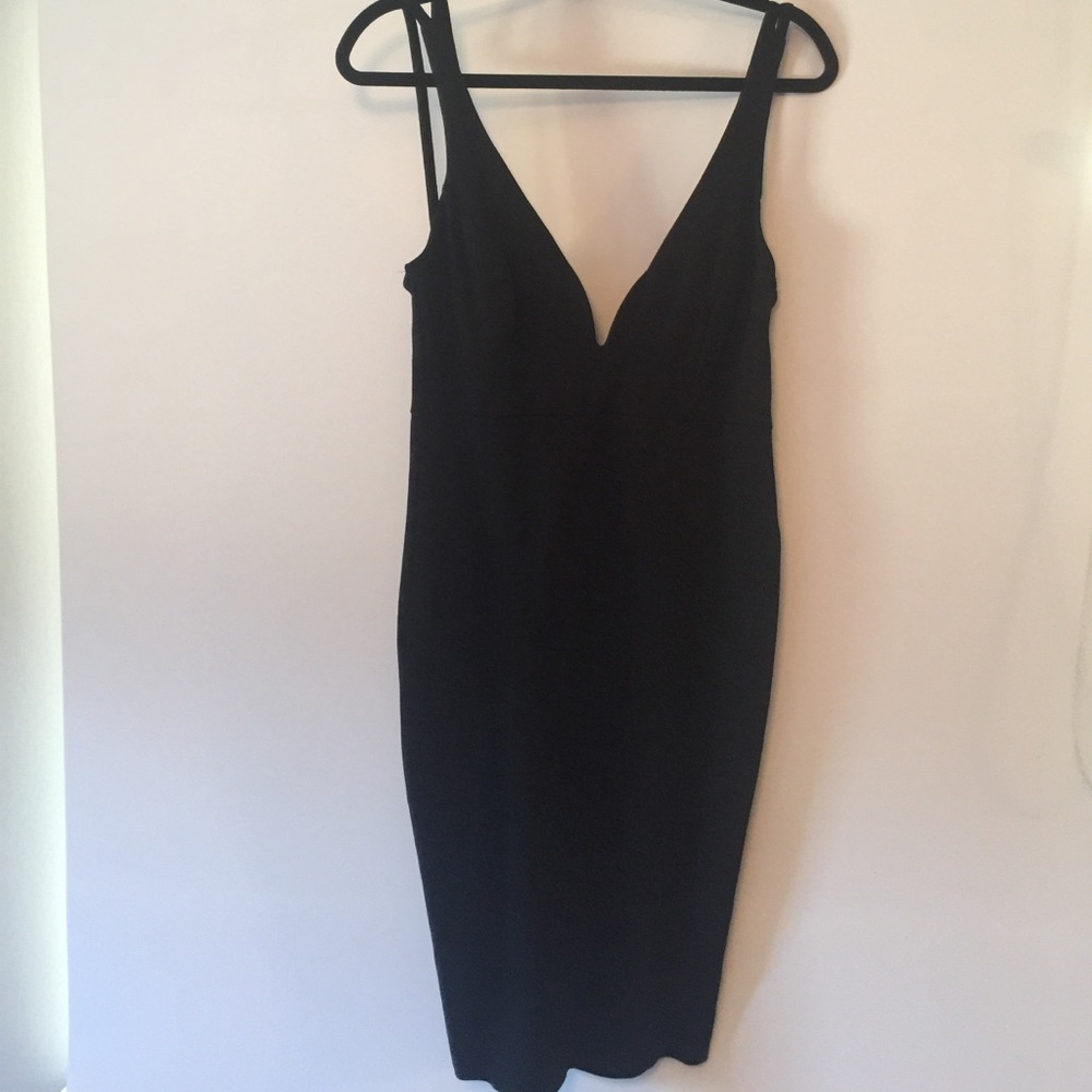 Lulus LBD. thin straps and cute back