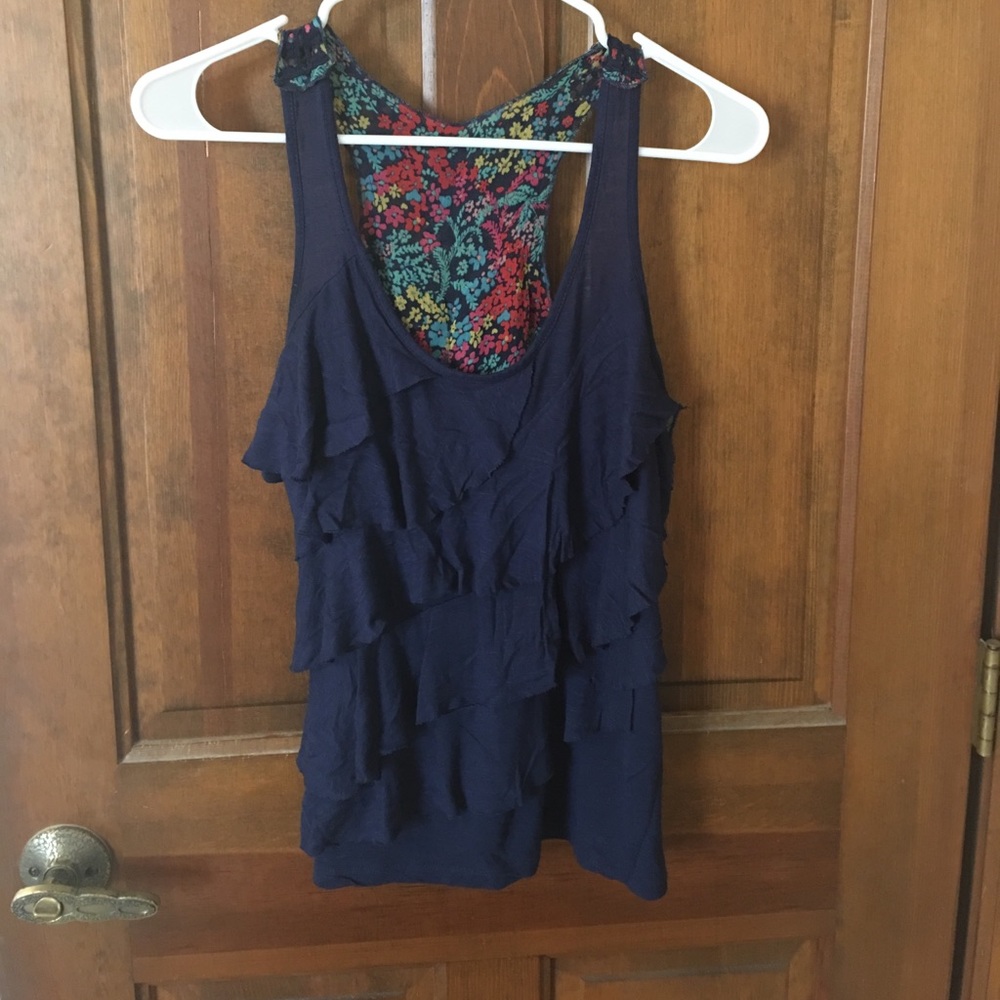 Blue tank top