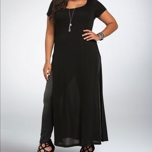Torrid Knit Side Slit Sweater Dress
