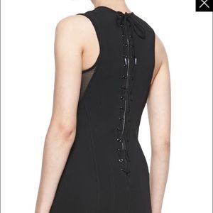 New Rag and Bones Tara Lace-up Sleeveless Dress