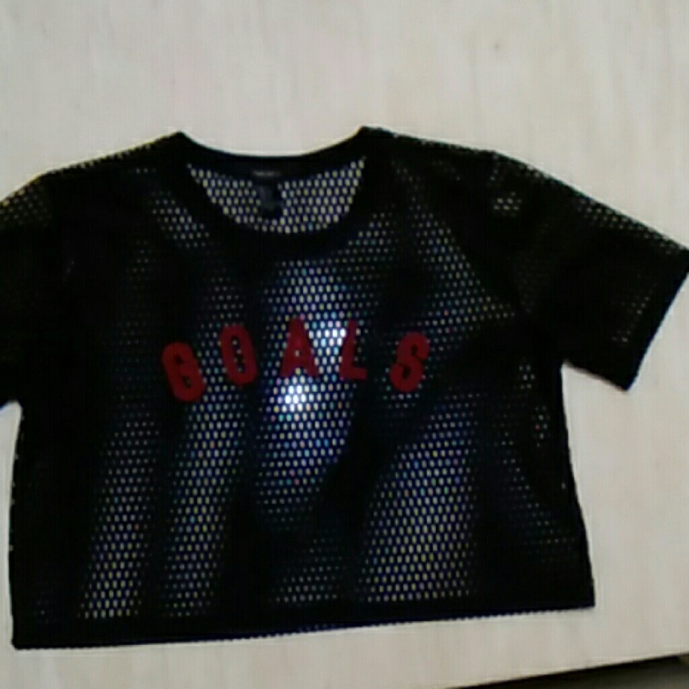 Forever 21/ S / GOALS MESH TOP