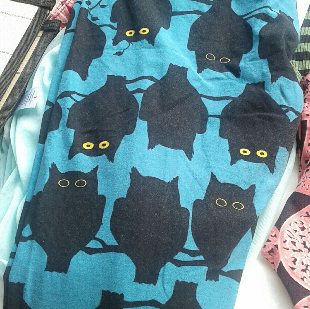 Halloween owl leggings