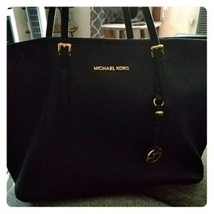 Michael Kors Black Tote Large
