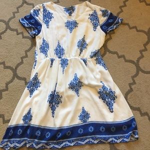 Blue and white Stitch Fix dress