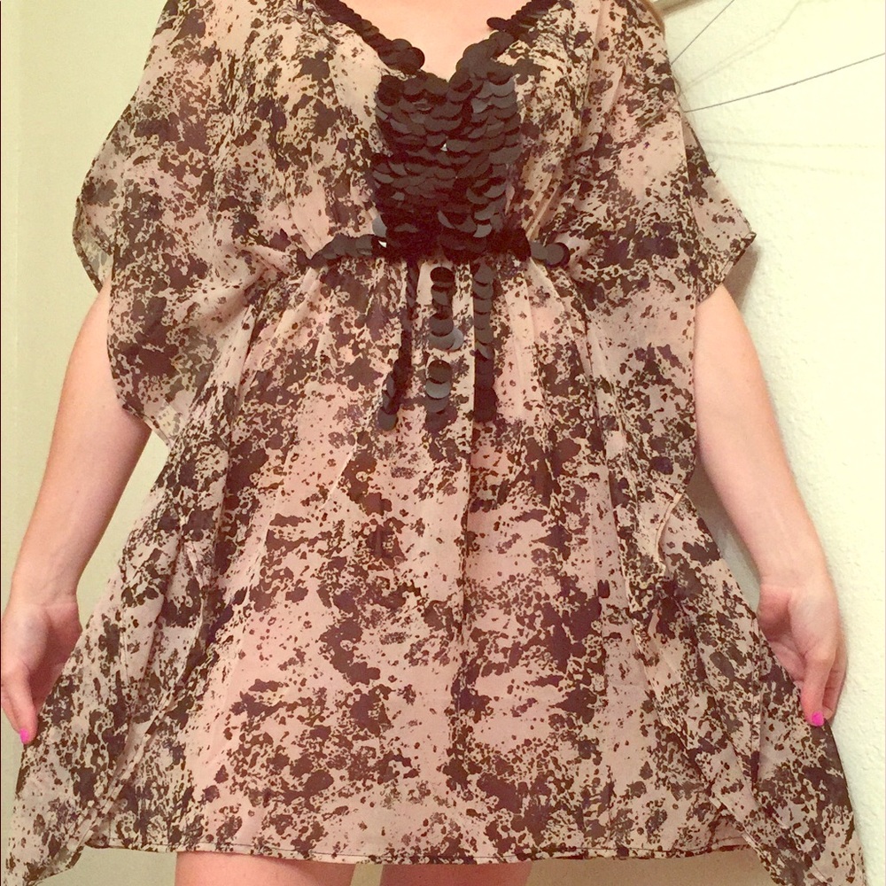 See You Monday Los Angeles long sequin top