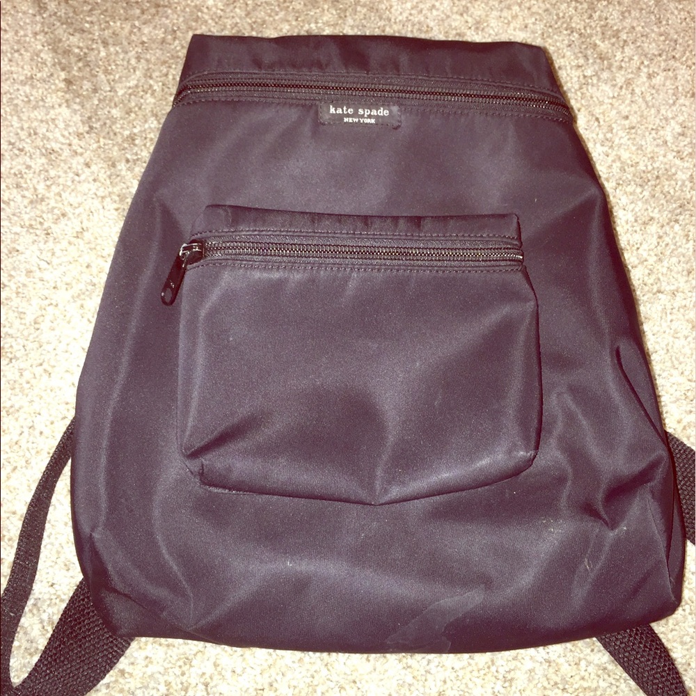 Kate Spade New York Nylon Black Backpack