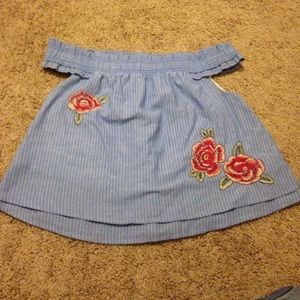 Off the shoulder top