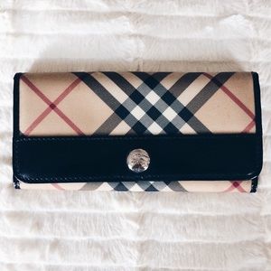 Burberry Check Wallet