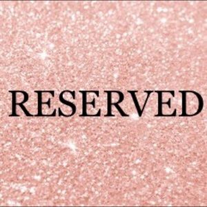 RESERVED for Renee