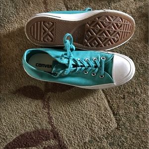 Teal Converse Sneakers