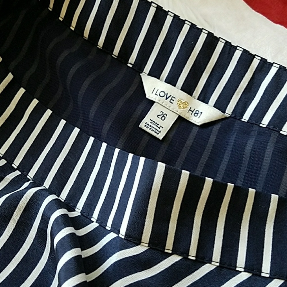 BLUE flowy layered skirt πΊπΈπΊπΈπΊπΈ - Picture 2 of 2