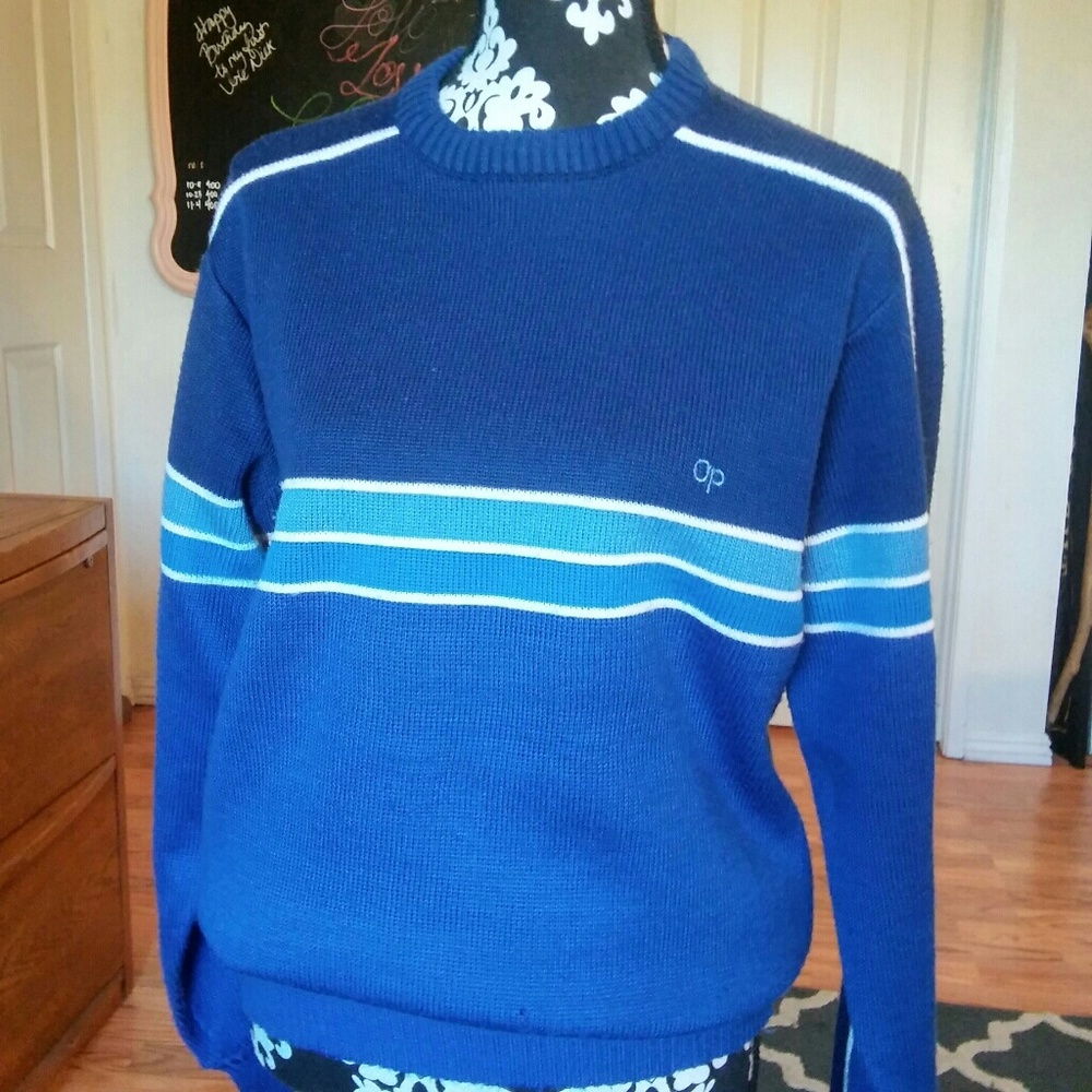 Vintage Ocean Pacific OP Sweater ~ L