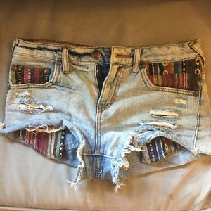 Free people tribal shorts