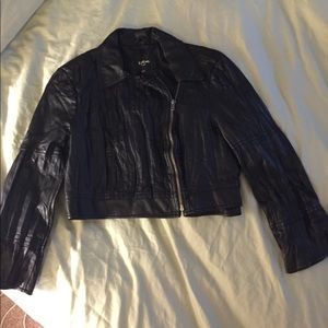 Bebe leather jacket