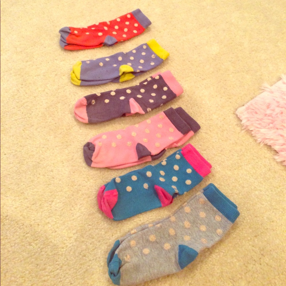 Mini Boden socks 6 pair 4-5y
