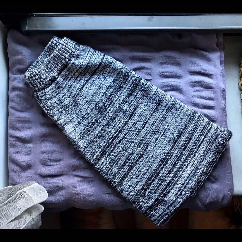 American apparel knit skirt
