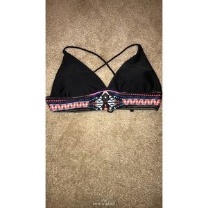 Medium size Aztec print bathing suit top