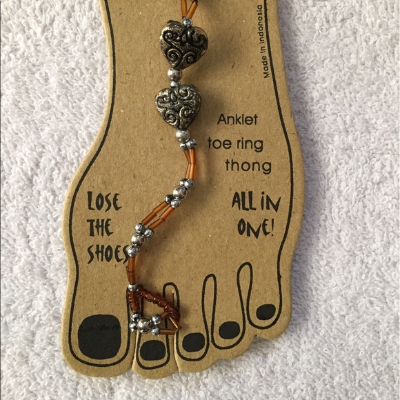 anklet toe ring thong 👙 - Picture 1 of 3