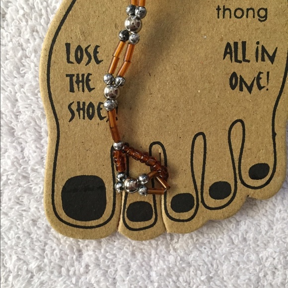 anklet toe ring thong 👙 - Picture 2 of 3