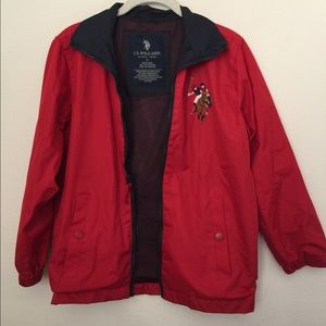 ♥️RED POLO JACKET 🐴