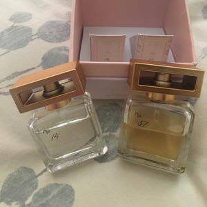 Set of 2 very full anthropologie perfumes!