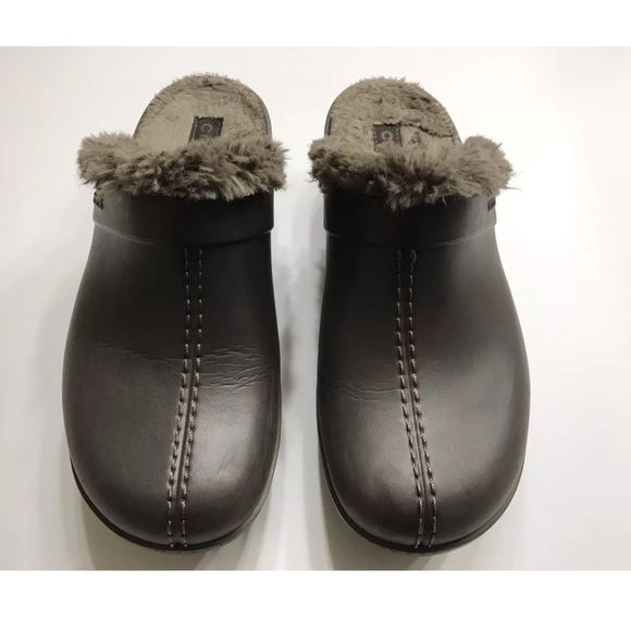 CROCS Shoes - Crocs Eva Cobbler Fur Lined Mules Clogs Size 8