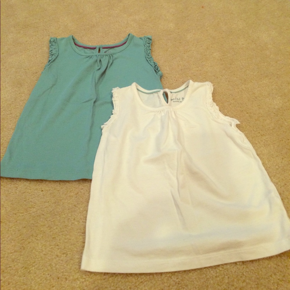 2 mini Boden shirts 4-5y