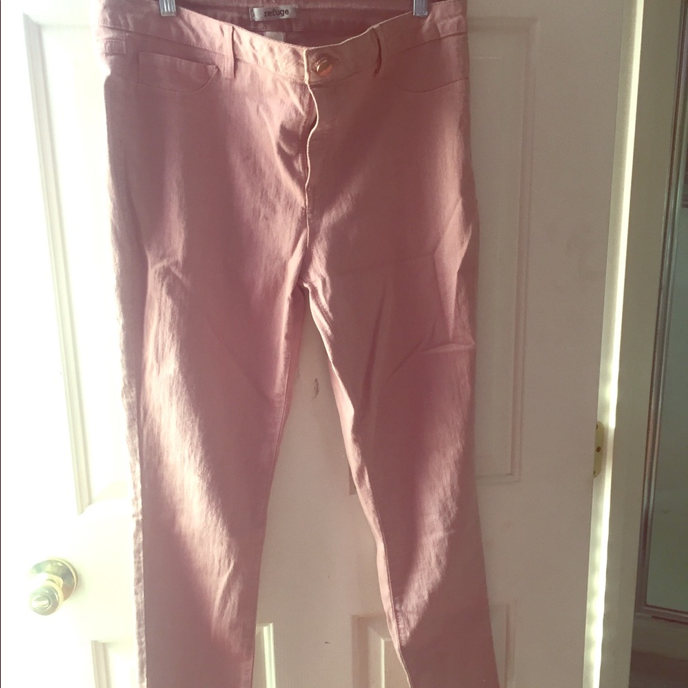 Blush pink pants