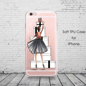 ✨iPhone 7 Plus Fashion Girl Shoes Phone Case✨