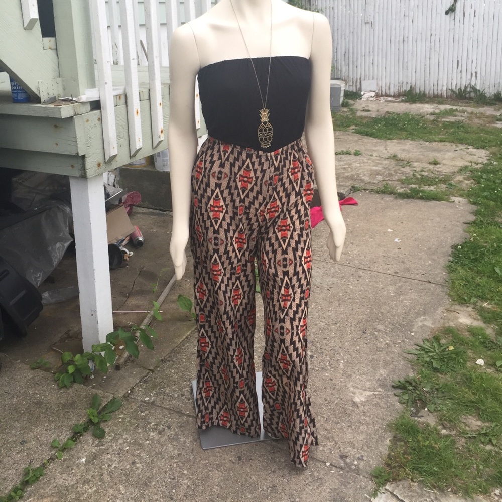 Aztec Print Romper