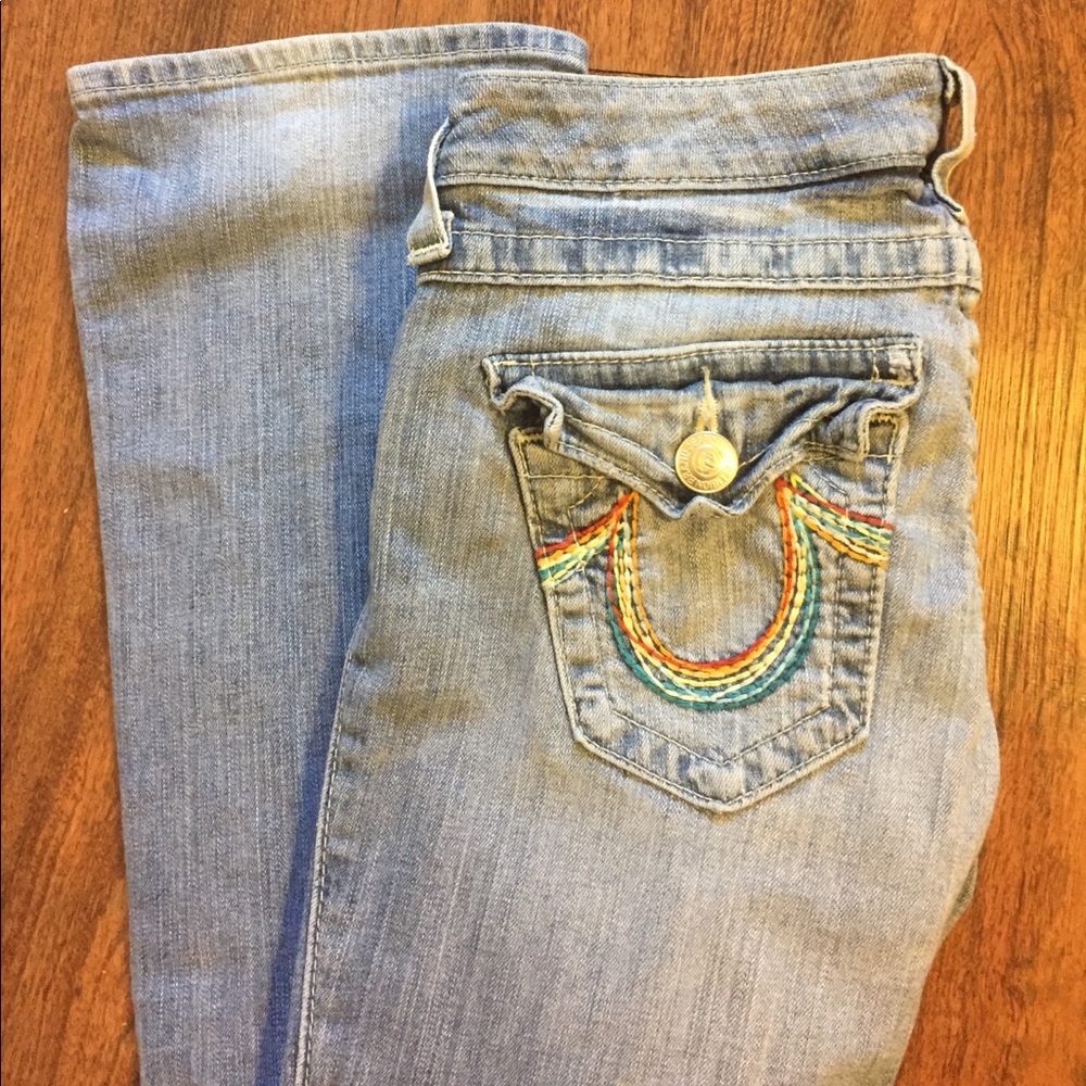 Rainbow True Religion Jeans