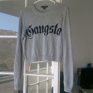 Forever 21 gray sweater S