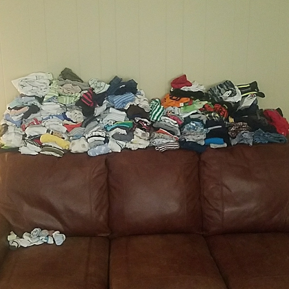 Bundle of Baby Boy Clothes