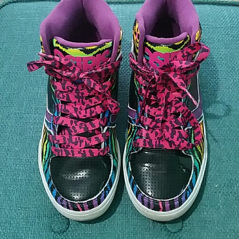 RARE Osiris Multi colored high tops