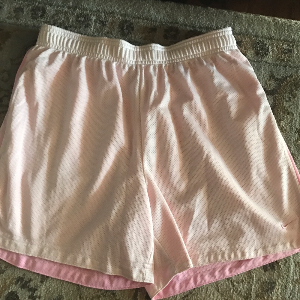 Medium pink Nike shorts