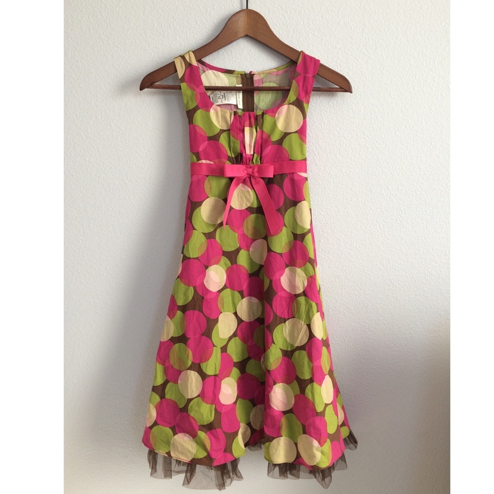 Girls polka dot dress