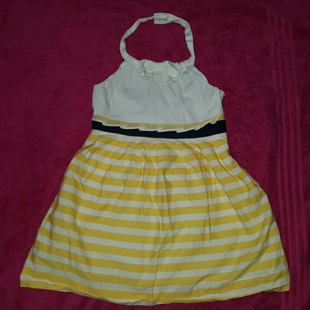 Janie and Jack halter dress 💛