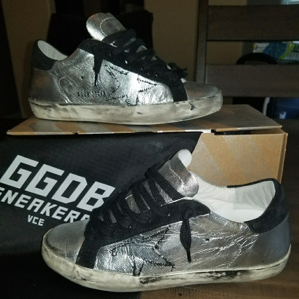 Golden Goose Superstar Sneakers!  Size 36