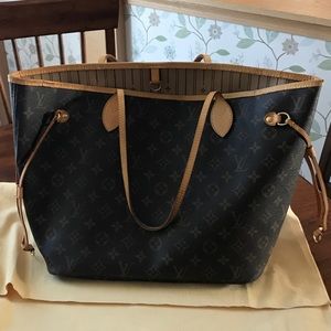 Authentic Louis Vuitton Neverfull mm