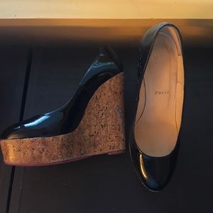 Christian Louboutin Coroclic black patent 37