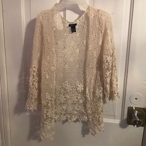 Crochet cardigan
