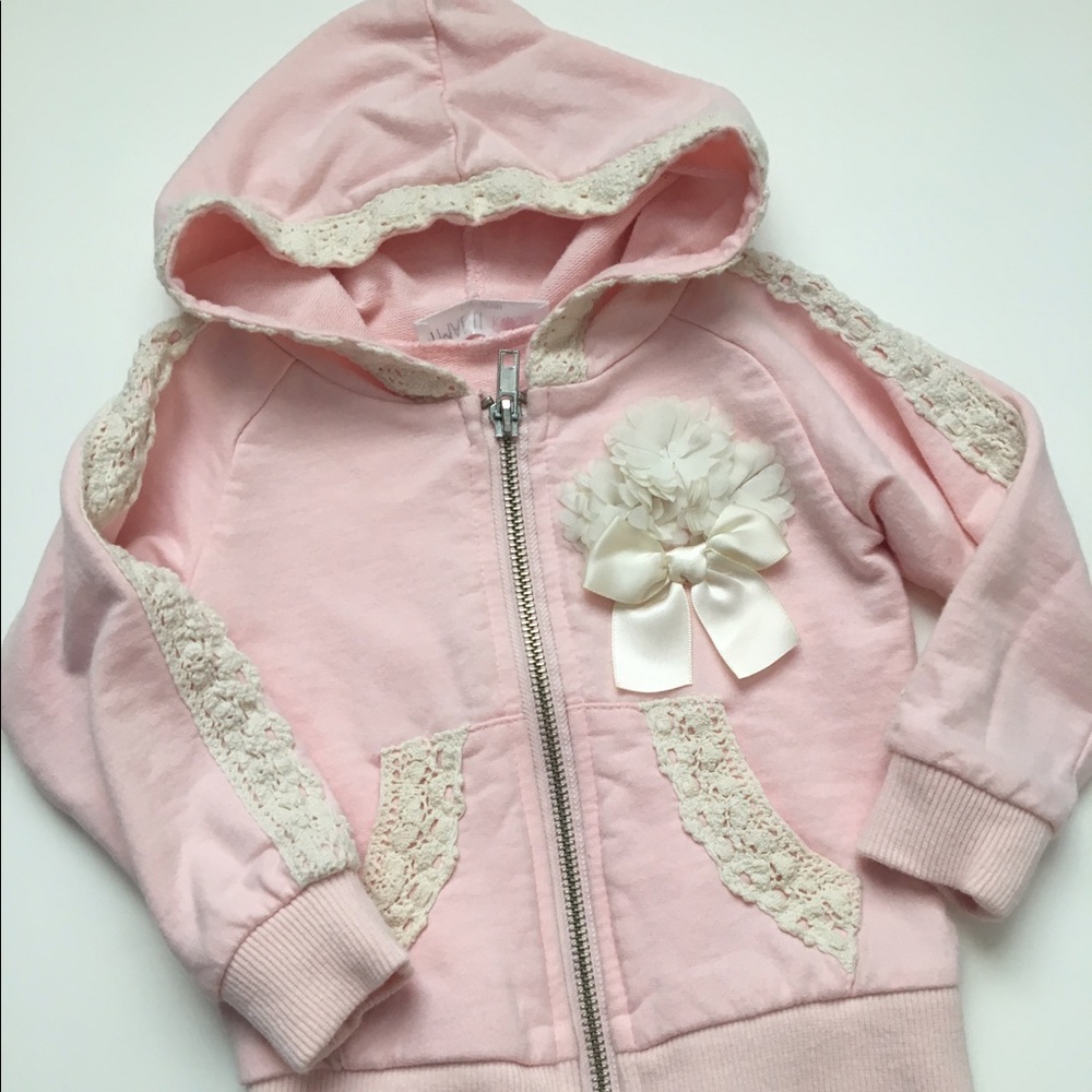 Pink & Lace Hoodie