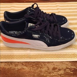 Puma Basket classic sneaker sz 12 patent leather