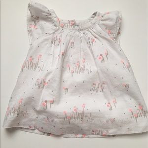 Baby Gap Dress w Flutter Sleeves