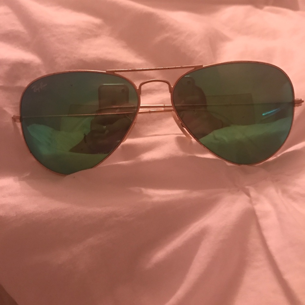 Blue tinted ray bans