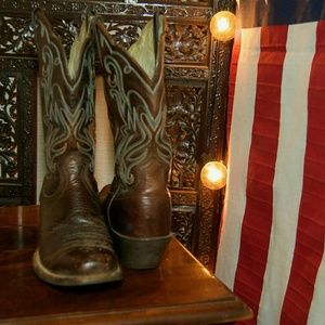 Leather Cowboy Boots