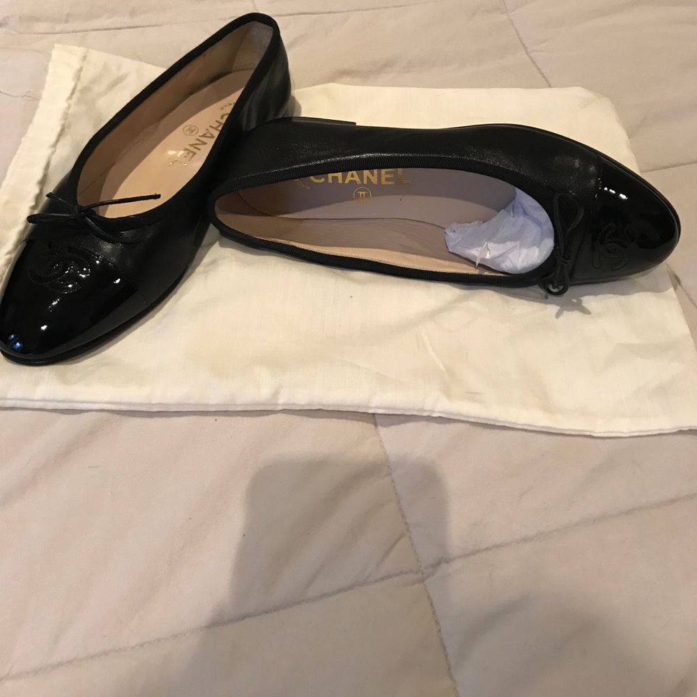 Chanel ballerina flats