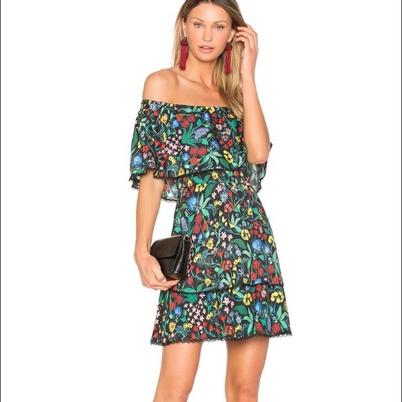 Alice + Olivia Dresses & Skirts - Alice + Olivia Chelsea Wildflower Dress size 0 XS