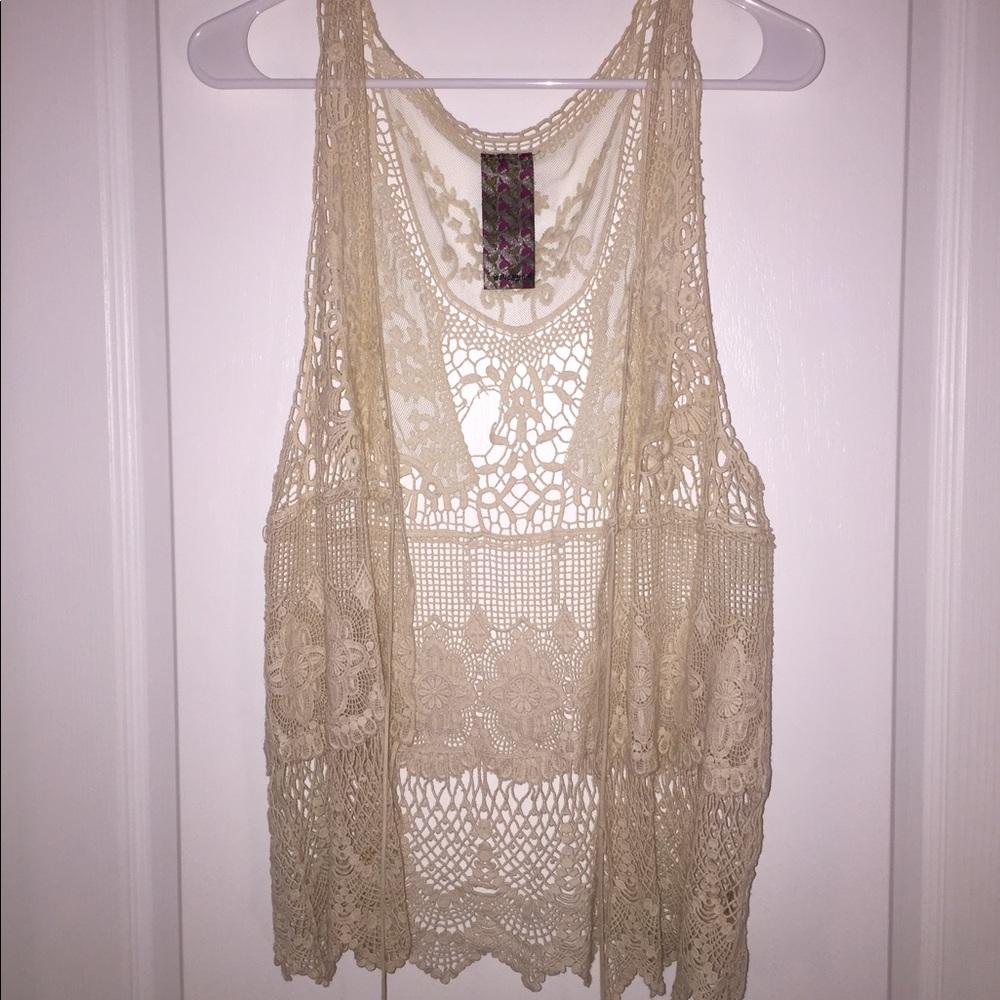 Eyelet Vest
