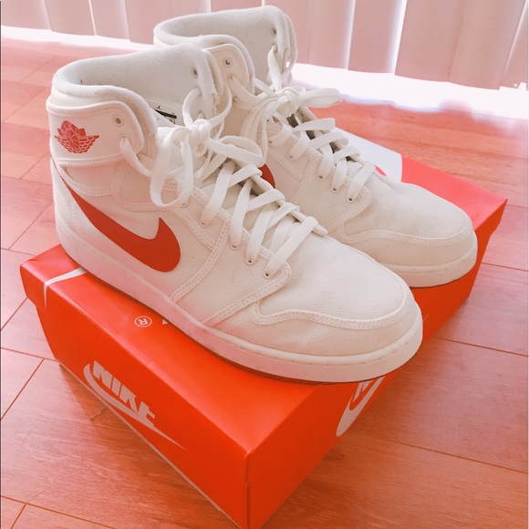 Nike Other - Nike hightop (red and white edition)